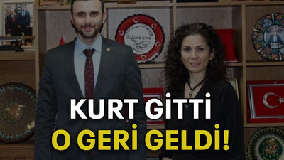 Kurt gitti o geri geldi!